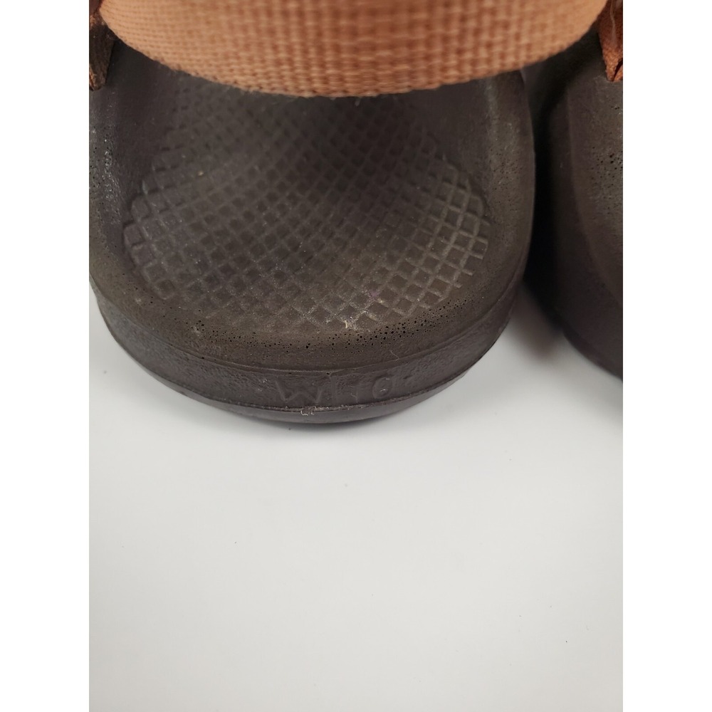 Chaco Z Cloud Sandals Womens 10 Orange Strappy Waterproof X2 Sport Hiking - Picture 5 of 10